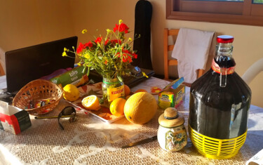 摄影 标题为“Morning Still Life…” 由Sergei Gundorov, 原创艺术品, 数字油画