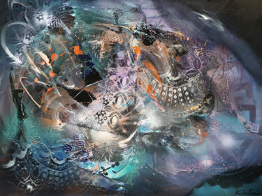 The beauty of imperfection fantastic mindscape master Kloska Pintura titulada "The beauty of imper…" por Kloska Ovidiu, Obra de arte original, Acrílico Montado en Bastidor de camilla de…