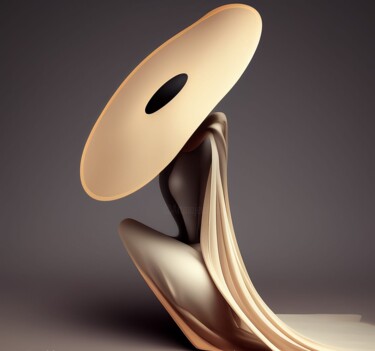 数字艺术 标题为“Her waiting # 3” 由#Art.Ba Kizer, 原创艺术品, 2D数字工作