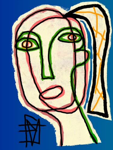 「VF1」というタイトルのデジタルアーツ Franck Vidalによって, オリジナルのアートワーク, デジタル絵画