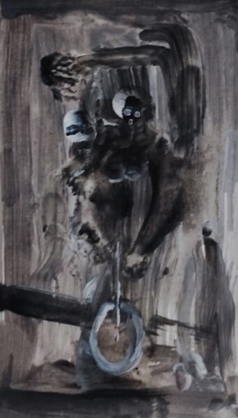 "Happy circus of dea…" başlıklı Tablo Milto Sideris tarafından, Orijinal sanat, Akrilik