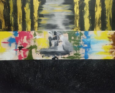 "Transcendental Medi…" başlıklı Tablo Ravi Vishwakarma tarafından, Orijinal sanat, Akrilik