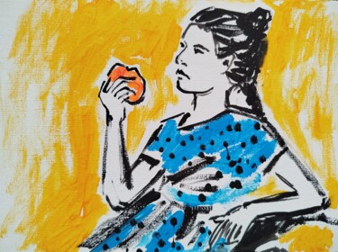 绘画 标题为“Притягательная сила…” 由Виталина Кинёва, 原创艺术品, 丙烯