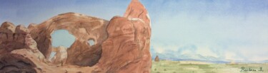 제목이 "Arches (USA)"인 미술작품 Barbara B.로, 원작, 수채화