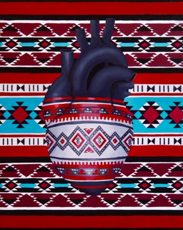 제목이 "Heart of Arabia: Mo…"인 미술작품 Ola Sawan로, 원작, 아크릴