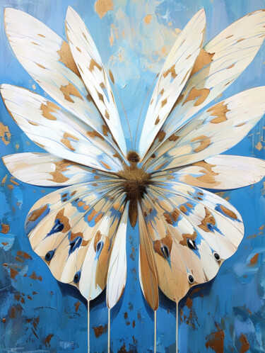 数字艺术 标题为“Rebirth. The Digita…” 由Nadezhda Dvornikova, 原创艺术品, 数字油画 安装在artwork_cat.上