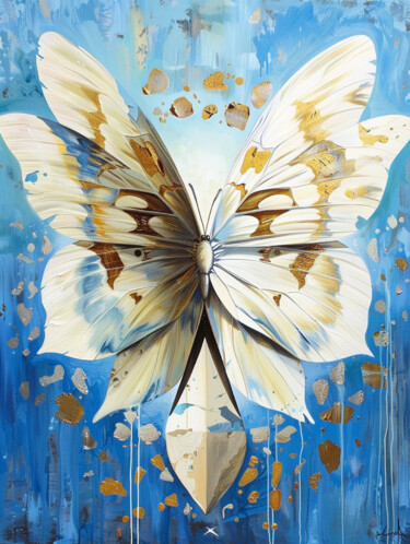 Butterfly of Transformation 数字艺术 标题为“Butterfly of Transf…” 由Nadezhda Dvornikova, 原创艺术品, 数字油画 安装在artwork_cat.上