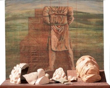 Malerei mit dem Titel "Archaeology: The Da…" von Liviu Epuras, Original-Kunstwerk