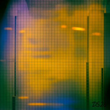 Painting titled "Pixel Smog" by Ds 26, Original Artwork, Digital Painting