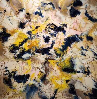 Peinture intitulée "Living thoughts" par Felix Günther, Œuvre d'art originale, Acrylique