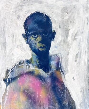 绘画 标题为“Emotional Echo” 由Zakhar Shevchuk, 原创艺术品, 丙烯 安装在木质担架架上