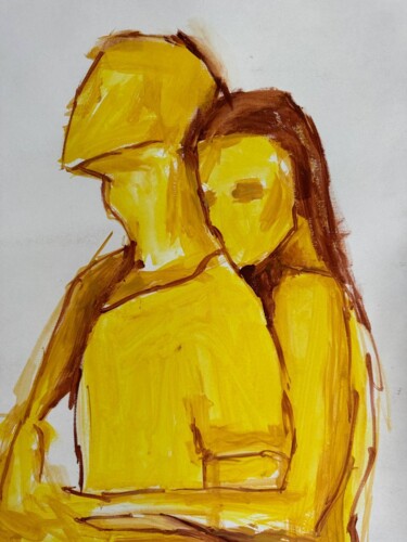 绘画 标题为“Love” 由Anastasiya Krokhmal ( Art Kroha), 原创艺术品, 水粉