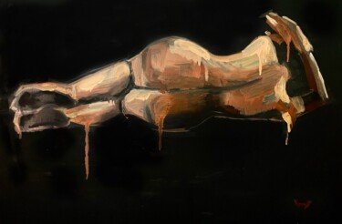 제목이 "Calmness"인 미술작품 Anastasiya Krokhmal ( Art Kroha)로, 원작, 기름