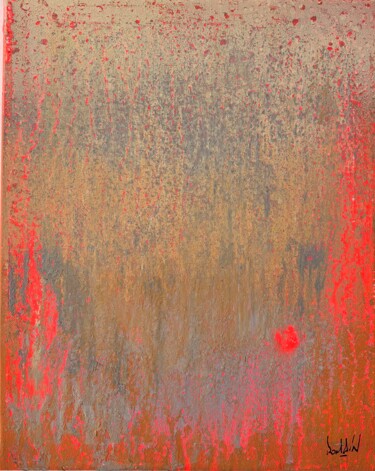 绘画 标题为“Lumière incandescen…” 由Romain Bellet, 原创艺术品, 丙烯 安装在木质担架架上