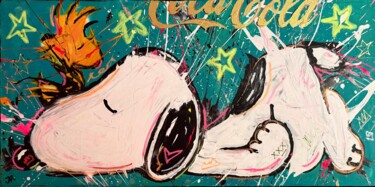 Pintura intitulada "Power Nap" por Jose Rivera, Obras de arte originais, Acrílico