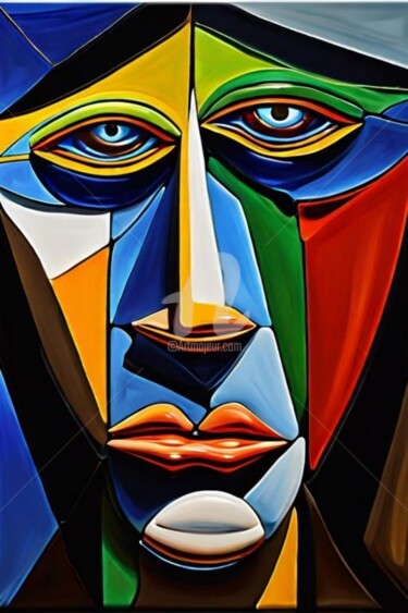 "Smit ( Picasso path…" başlıklı Tablo Georgii Stepanov tarafından, Orijinal sanat, Petrol