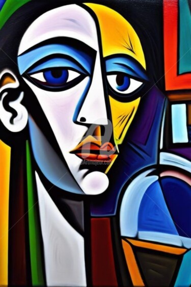 Pittura intitolato "Karabanda 1 ( Picas…" da Georgii Stepanov, Opera d'arte originale, Olio