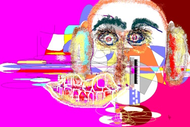 Arte digitale intitolato "A21 peinture numéri…" da Laurent Pradat, Opera d'arte originale, Pittura digitale