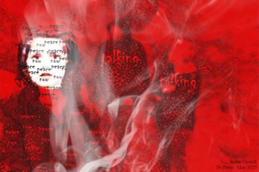 Digitale Kunst getiteld "talking talking" door Koen Vlerick, Origineel Kunstwerk, 2D Digital Work