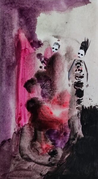 "Happy circus of dea…" başlıklı Tablo Milto Sideris tarafından, Orijinal sanat, Akrilik