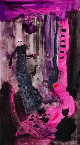 "Happy circus of dea…" başlıklı Tablo Milto Sideris tarafından, Orijinal sanat, Akrilik