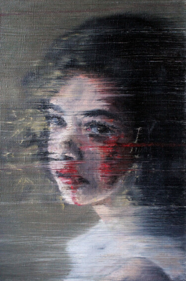 Картина под названием "Untitled#4" - Данила Даренских, Подлинное произведение искусства, Масло Установлен на Деревянная рама…