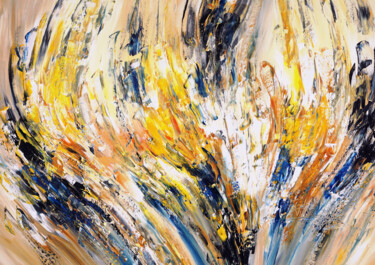 Nature Experience M 1 Pittura intitolato "Nature Experience M…" da Peter Nottrott, Opera d'arte originale, Acrilico