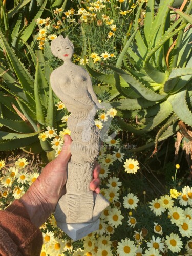 "Danseuse indienne" başlıklı Heykel Myriam Van Calster tarafından, Orijinal sanat, Seramik