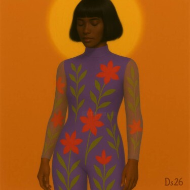 绘画 标题为“InfraRed Soul” 由Ds 26, 原创艺术品, 数字油画