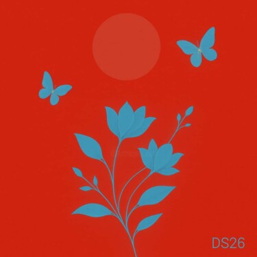 "Red Moon Transmissi…" başlıklı Tablo Ds 26 tarafından, Orijinal sanat, Dijital Resim
