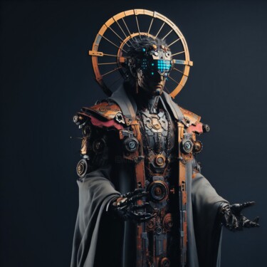 Digital Arts titled "Quanteon" by Aleksandr Pogodin, Original Artwork, AI generated image