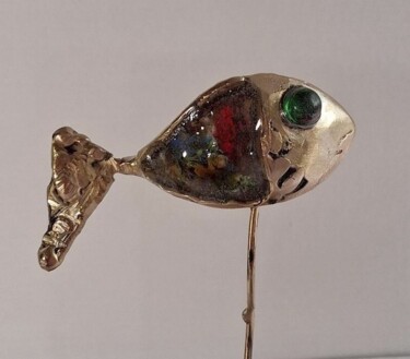 "Poisson de RAPA - 47" başlıklı Heykel Gilbert Liblin tarafından, Orijinal sanat, Metaller