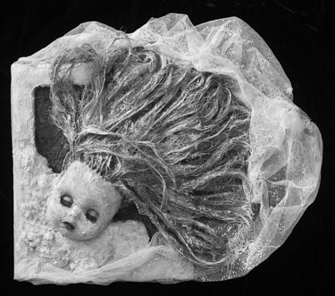 "Esprit de l'air" başlıklı Heykel Nancy Cardinal tarafından, Orijinal sanat, Plastik