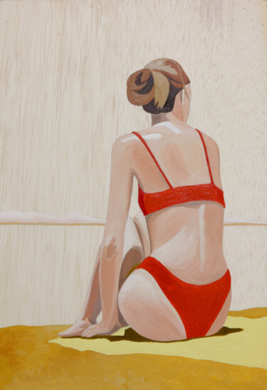 Peinture intitulée "An unknown journey" par Young Park, Œuvre d'art originale, Acrylique