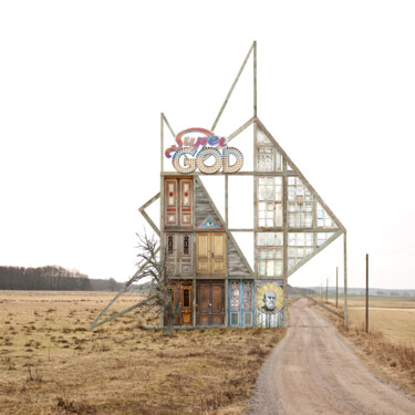 Digital Arts με τίτλο "Supergod" από Matthias Jung, Αυθεντικά έργα τέχνης, Ψηφιακή φωτογραφία