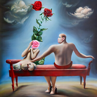 Grafika cyfrowa / sztuka generowana cyfrowo zatytułowany „'Love' And Back” autorstwa Meahau, Oryginalna praca, Obraz generow…