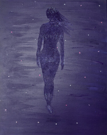 Drawing Strenght Pittura intitolato "Drawing Strenght" da Irine Art, Opera d'arte originale, Acrilico