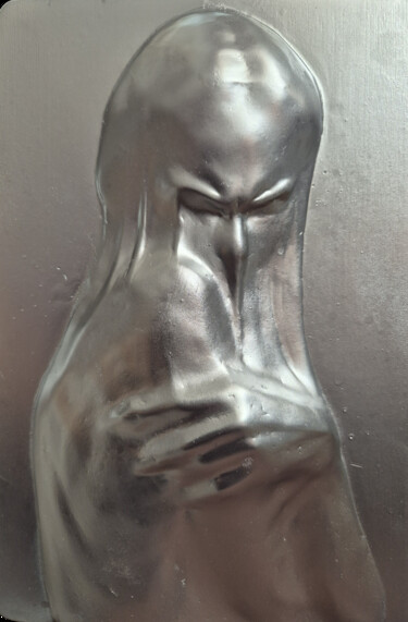 Sculptuur getiteld "밀봉2" door Jihoon Kim, Origineel Kunstwerk, Papier