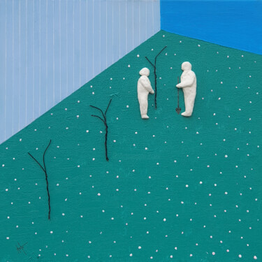 「We'll plant a garden」というタイトルの絵画 Loba-Nova Nataliaによって, オリジナルのアートワーク, アクリル