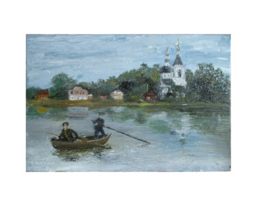 Pittura intitolato "Стародуб" da Julia Ponz, Opera d'arte originale, Olio