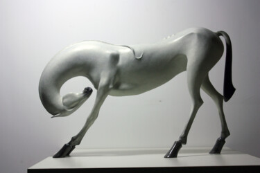 Sculptuur getiteld "Original Aspiration" door Huang Yunchang, Origineel Kunstwerk, Bronzen