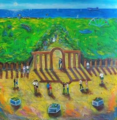 "Summer day" başlıklı Tablo Yuliia Azowska (Azowska) tarafından, Orijinal sanat, Akrilik