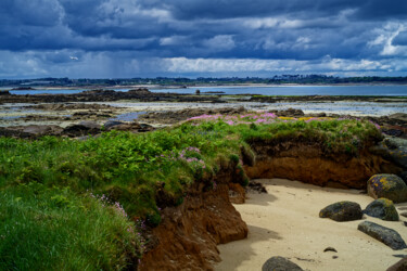 Carantec, L'île Callot, mois de mai, Baie de Morlaix. "Carantec, L'île Cal…" başlıklı Fotoğraf Thierry Martin tarafından, Orijinal sanat, Dijital Fotoğrafçılık