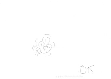 Σχέδιο με τίτλο "SPRING WINDS - FOUR…" από Scribblesnotscribbles, Αυθεντικά έργα τέχνης, Στυλό