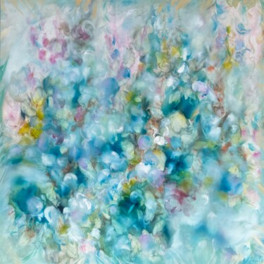 Malerei mit dem Titel "Spring Blossom" von Khrystyna Kozyuk, Original-Kunstwerk, Öl Auf Keilrahmen aus Holz montiert