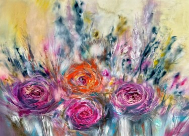 Pittura intitolato "Beauty for the Beho…" da Khrystyna Kozyuk, Opera d'arte originale, Olio Montato su Telaio per barella in…