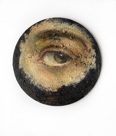 绘画 标题为“«The Facescapes “24” 由Marina Shavyrina-Shkoliar, 原创艺术品, 油 安装在纸板上
