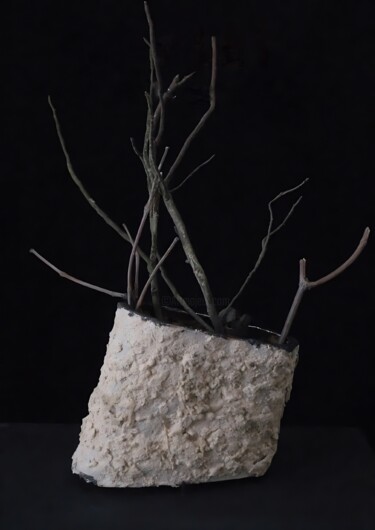 Sculpture titled "Erial" by Luisa Ardila, Original Artwork, Clay