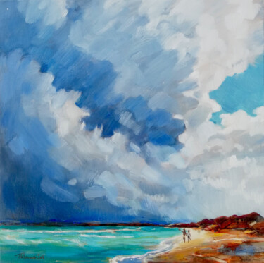 Painting titled "Strong feelings" by Irina Tikhonova, Original Artwork, Oil
