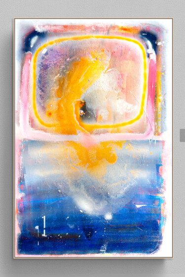 Disney Rothko Painting titled "Disney Rothko" by Adriano Ribeiro, Original Artwork, Acrylic